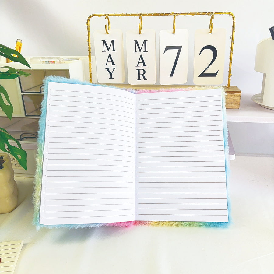 A5 Cute Alpaca Diary Plush မှတ်စုစာအုပ်