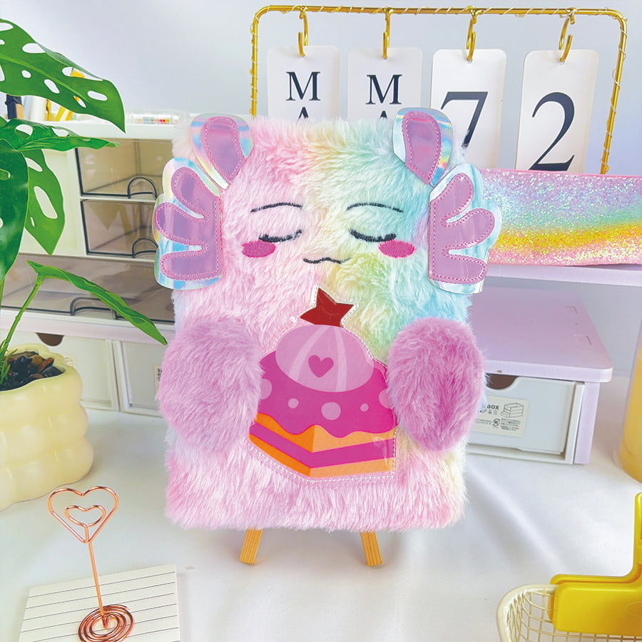 A5 ချစ်စရာ Monsy Dia> Plush မှတ်စုစာအုပ်