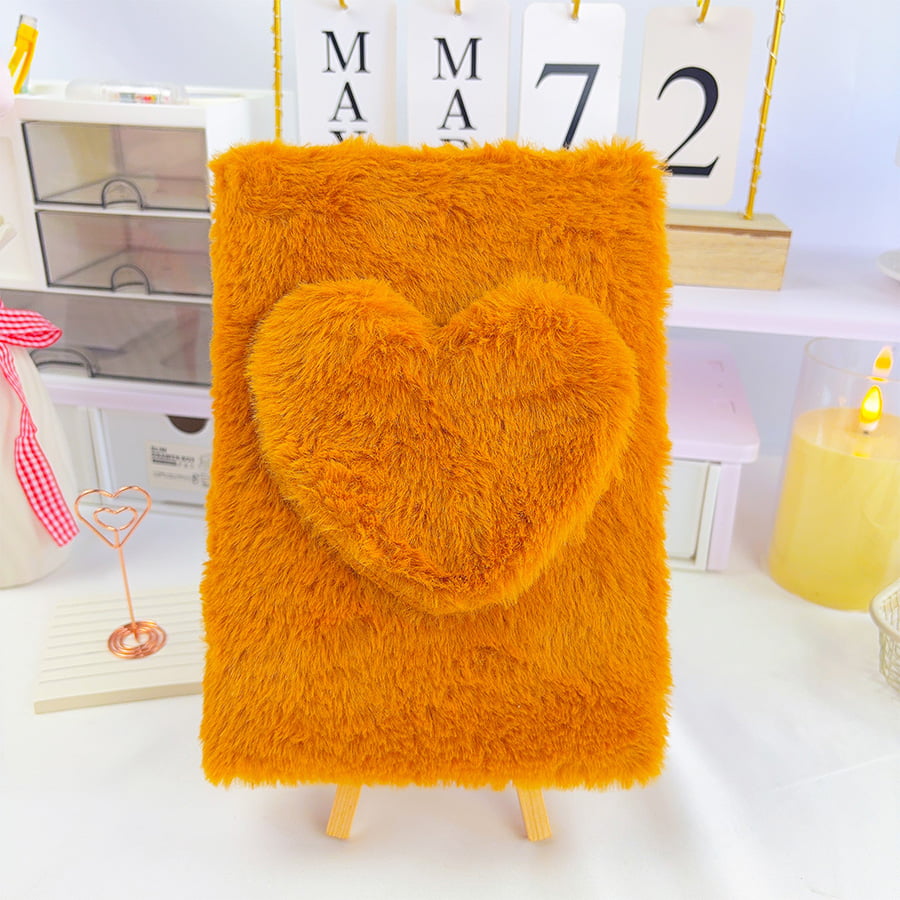 A5 ချစ်စရာချစ်ခြင်းမေတ္တာဒိုင်ယာရီ Plush မှတ်စုစာအုပ်